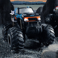 2.4GHz RC Monster Truck 1:16 Scale RC All Terrain Car Toy Off Road RC Truck for Kids Blue