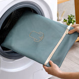 6Pcs Set Mesh Washing Bags Laundry Bags Clothes Wash Bags Green