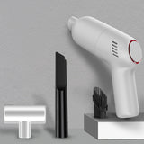 9000Pa Cordless Handheld Car Vacuum Lightweight Cleaner Rechargeable Portable Duster White