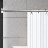 Extendable Shower Curtain Rod Adjustable Tension Pole for Kitchen Cupboard Bathroom Window