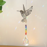 5Pcs Artificial Crystal Prism Suncatcher Rainbow Makers