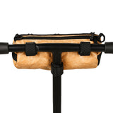 Bike Handlebar Bag for Road Mountain Bike Cycling Travel Shoulder Bag Barrel Bag with Shoulder Strap