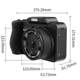 5K Video Camera 80MP Dual Screen 18X Zoom Autofocus Digital
