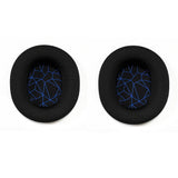 Replacement Cushion Ear Pads Compatible With Steel Series Arctis 1 3 5 7 9 Pro Gaming Headset Blue Grid Pattern