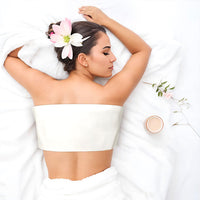 2 Pcs Castor Oil Wrap Pads Reusable Castor Oil Compress Cloths for Abdomen Back Joint