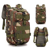 30L Military Backpack Tactical Hiking Camping Rucksack for Outdoor Trekk Travel Green