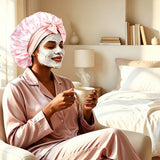 Satin Sleep Bonnet Hair Wrap For Women Sleeping Style 1