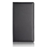 Car Registration and Insurance Card Holder Vehicle License Document Organizer Carbon Fiber Black