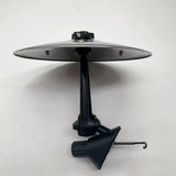 Car Air Vent Drum Cymbal Decoration Musical Cymbal Ornament for Car Truck SUV Silver