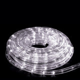 Solar Rope Lights 12m 100 LED with 8 Modes for Parties and Weddings White