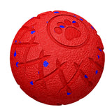 3 Mode Interactive Dog Ball Toy Smart Dog Toy for Medium and Large Dogs Red