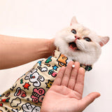 Anti-Escape Cat Grooming Wrap Mat Anti-Scratch Calming Wrap for Pet Nail Clipping Multifunctional Pet Mat