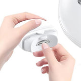 Electric Nail Clippers Automatic Manicure Trimmer with Light
