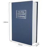 Secret Money Case  Key Lock Jewellery Security Box  Navy