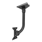39CM Adjustable Mount Compatible with Starlink Gen 3 V3 4 4X Carbon Steel Wall Roof Mount Bracket Black