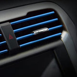 20 PCS Car Interior Air Vent Decorative Trim Strip Universal Fit for All Models Blue