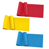 3 Pcs Resistance Bands Exercise Bands for Yoga Pilates Stretching Fitness Training