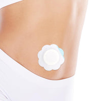 100 x Disposable Castor Oil Pack Wraps Self-Adhesive Soft Nonwoven Fabric Wrap for Belly Button Use