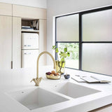 4Pcs Static Cling Window Privacy Films Removable Frosted Glass Window Sticker Tint for Bathroom Door Window
