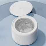 Retainer Dental Cleaner Machine Dentures Cleaner for Night Guards Aligner Jewelry with 180ML Capacity