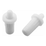 50PCS Plastic Spring Pivot Pins for Plantation Shutters White