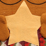 Christmas Chair Covers with Santa Hat – Holiday Dinner Party Decoration Style 3