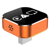4 in 1 Wireless CarPlay Adapter for CarPlay Android Auto Mirroring Orange