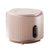 Ultrasonic Retainer Cleaner Rechargeable 3 Modes for Dentures Jewelry Pink