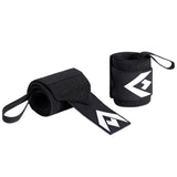 Weightlifting Wrist Wraps for Powerlifting and Strength Training Black