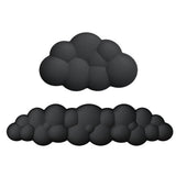 Ergonomic Wrist Rest for Computer Laptop Cloud Keyboard Wrist Rest Pad Set Black