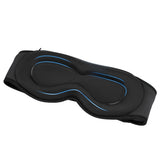 3D Breathable Sleep Mask with Built-In Bluetooth Headphones for Comfortable Rest Black