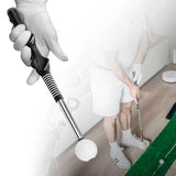 Retractable Golf Swing Training Aid Golf Grip Trainer Attachment for Chipping Hitting