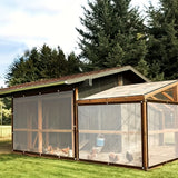 Clear Plastic Tarpaulin Tarp with Grommets