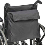 Wheelchair Storage Bag Large Capacity Organizer with Hook and Loop Closure for Mobility Aid