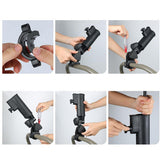 Multi-Function Umbrella Holder for Golf Cart Accessories