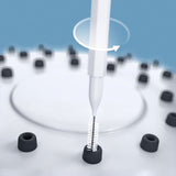 Multiplesize Shower Head Cleaner Tool, Shower Head Cleaning Brushes Set for Bathroom White