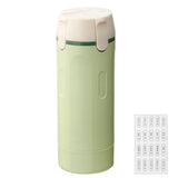 4 in 1 Travel Bottles Dispenser for Shampoo Lotion Green