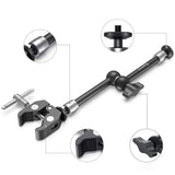 11 Inches Adjustable Articulating Arm  with Clamp for SLR Camera LCD Monitor