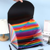 Accordion File Organizer Expanding File Folder Large Capacity Document Storage Style 2