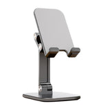 Adjustable Phone Stand Holder Foldable Tablet Desktop Stand Portable Wide Compatibility Black