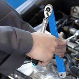 Offset Extension Wrench Impact Spanner with Square Drive Adapters