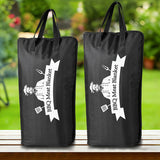 Insulated BBQ Blanket Carrier Bag with Zipper Portable BBQ Storage Bag for Brisket Pork Picnic Camping and Outdoor Use