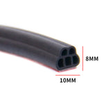 Car Door Seal Strip Rubber Self Adhesive Automotive Weather Stripping for Windows Hood Trunk Style 2