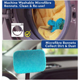 Reusable Car Windscreen Cleaning Brushes Set Window Glass Cleaner Kit