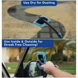 Reusable Car Windscreen Cleaning Brushes Set Window Glass Cleaner Kit