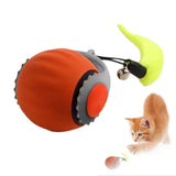 2 Speed Modes Interactive Speedy Tail Pet Toy USB Rechargeable for Cats Dogs Orange