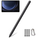 Replacement Stylus Pen with 5 Replacement 0.7mm Tips Compatible with Samsung Galaxy Tab S9 S8 S7 Series Black