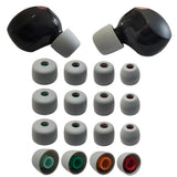8 Pairs Replacement Silicone Ear Tips Compatible with Sony WF-1000XM5 WF-1000XM4 Earbuds Tips with XS/S/M/L Sizes Grey