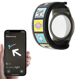 For Apple AirTag Anti Lost Wristband AirTag  Protective Holder Bracelet  for Kids Space Style