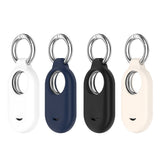 4 Pack Silicone Cases Compatible with Samsung Galaxy SmartTag2 Protective Covers with Key Rings Style 1